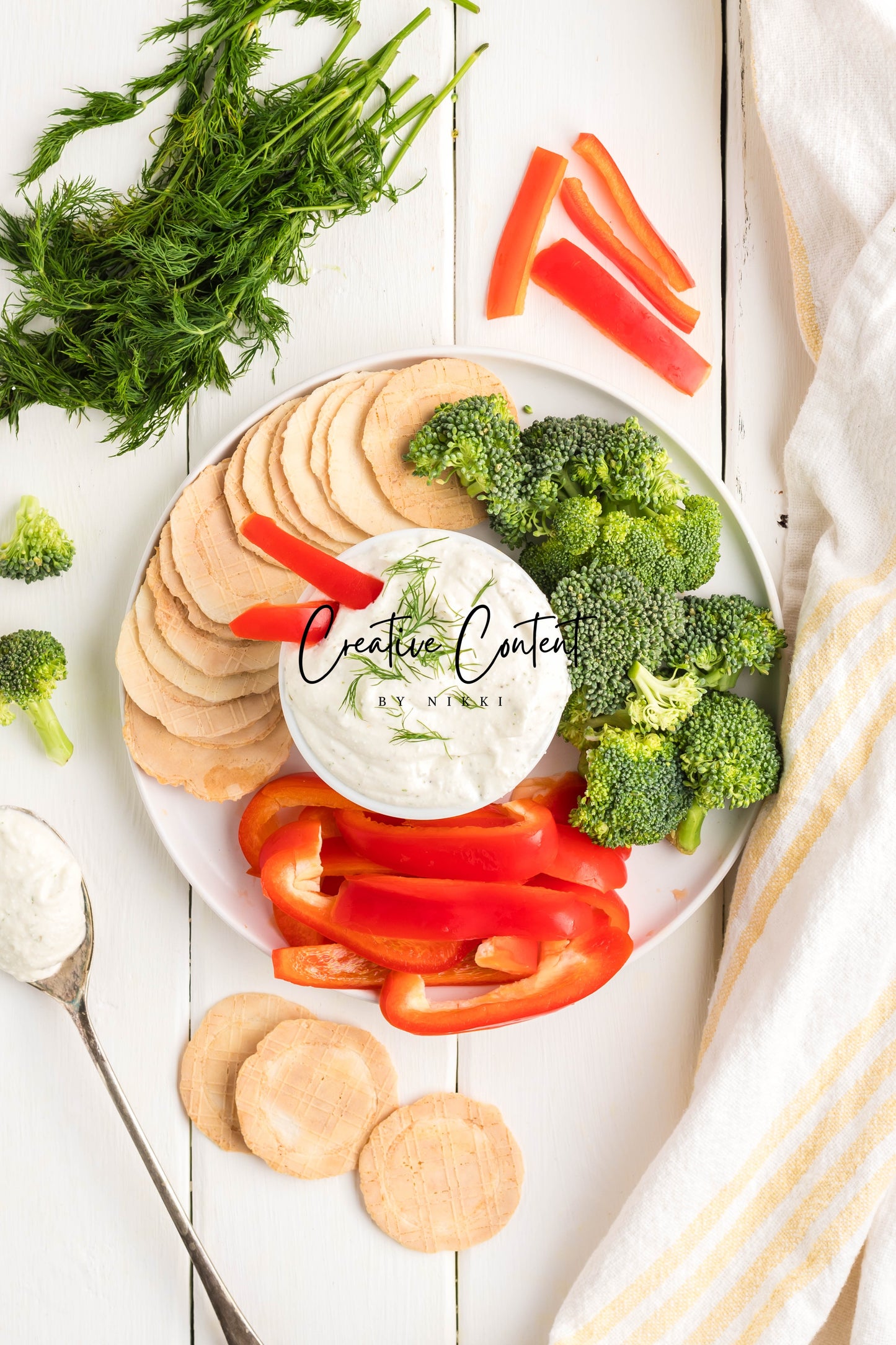 Whipped Cottage Cheese Ranch Dip - Set 2 of 2