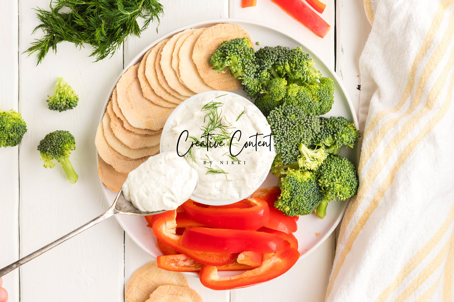 Whipped Cottage Cheese Ranch Dip - Set 2 of 2
