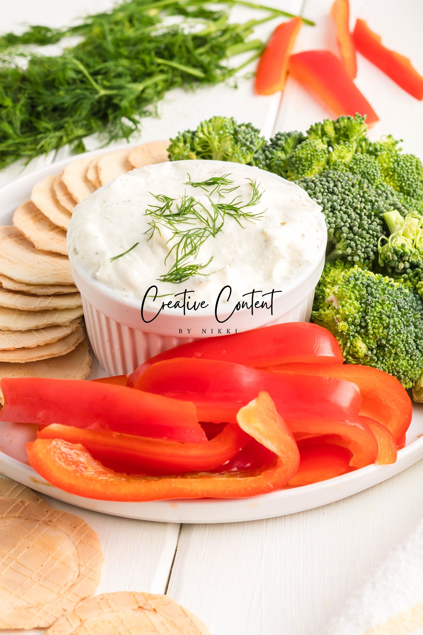 Whipped Cottage Cheese Ranch Dip - Set 2 of 2