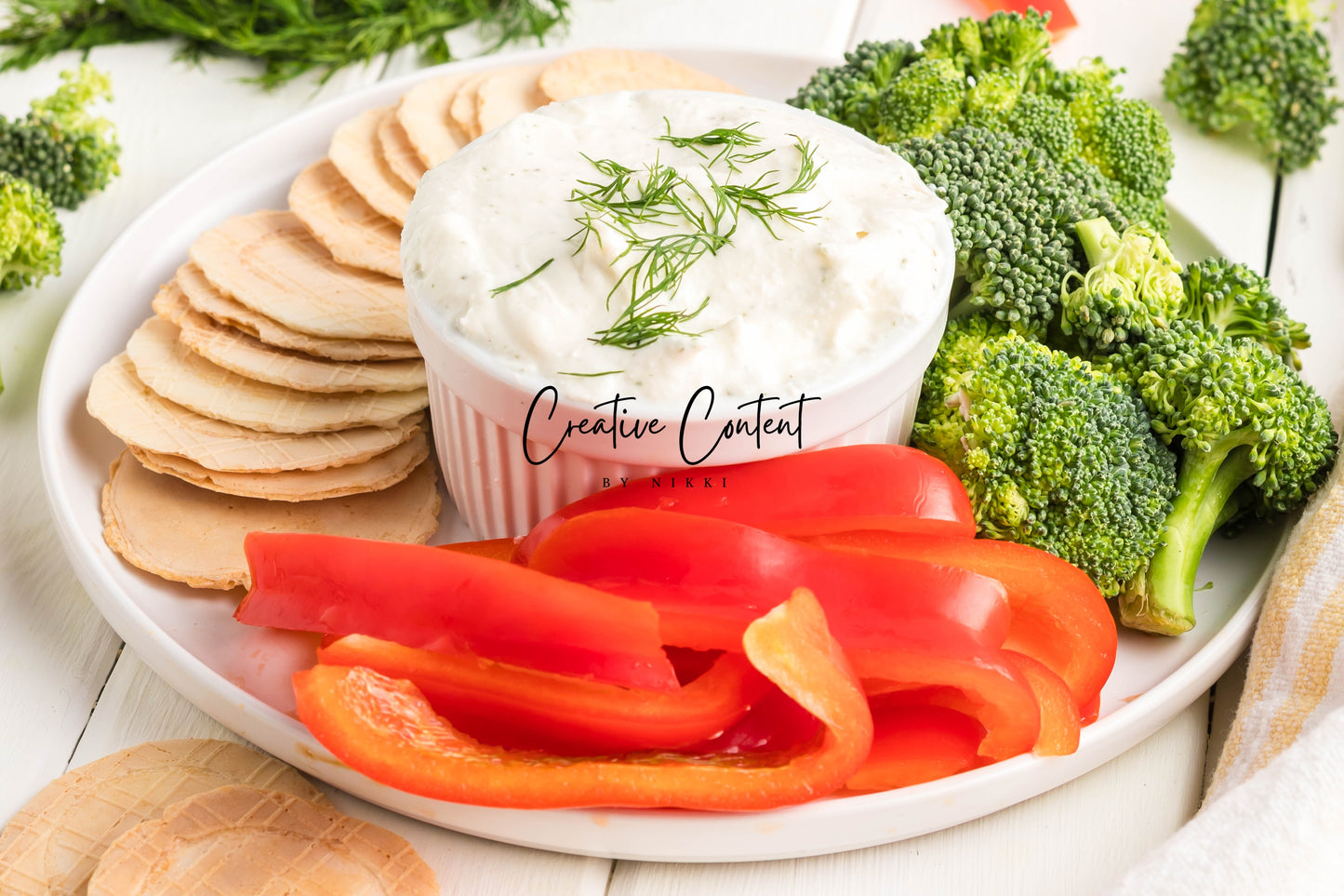 Whipped Cottage Cheese Ranch Dip - Set 2 of 2
