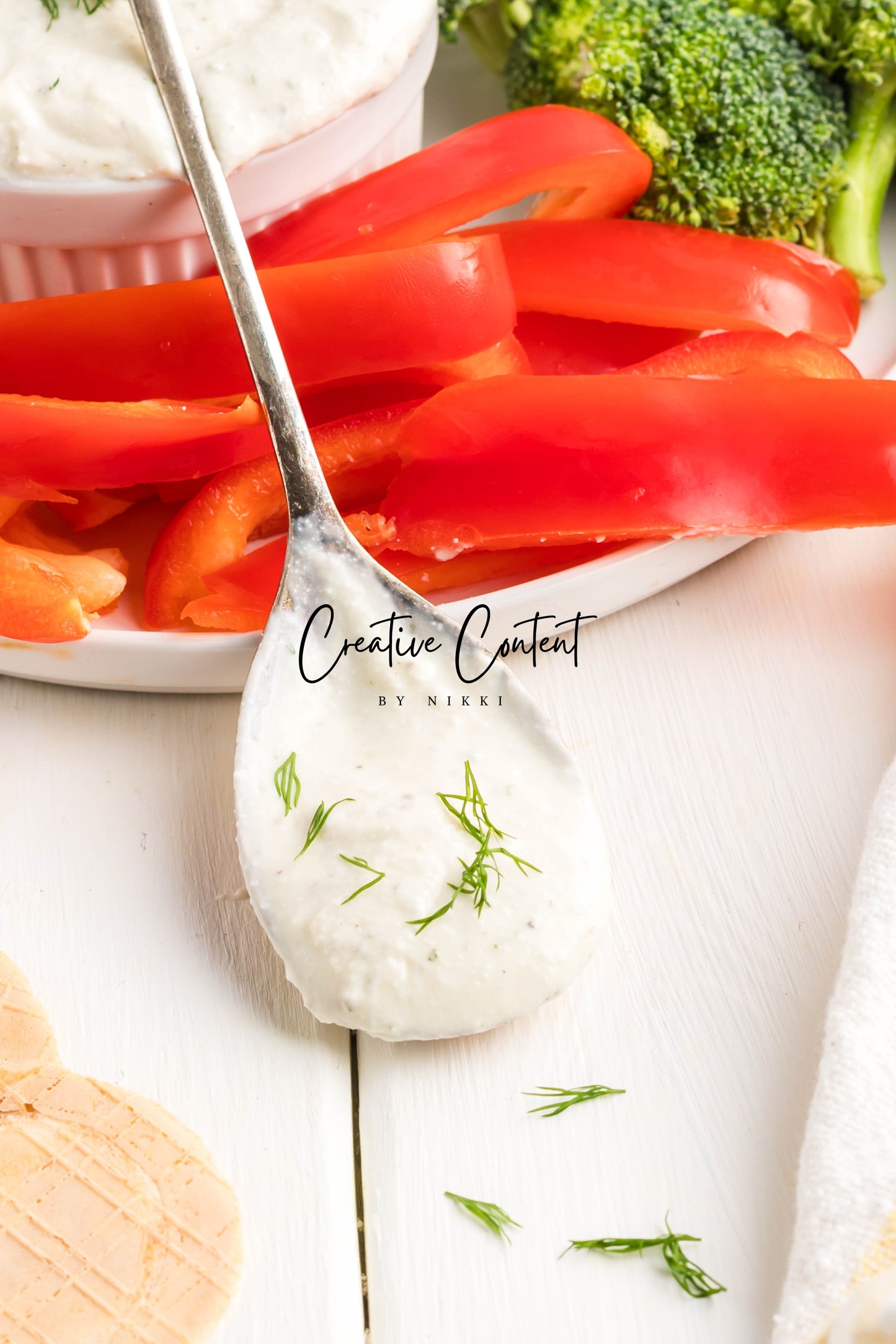 Whipped Cottage Cheese Ranch Dip - Set 2 of 2