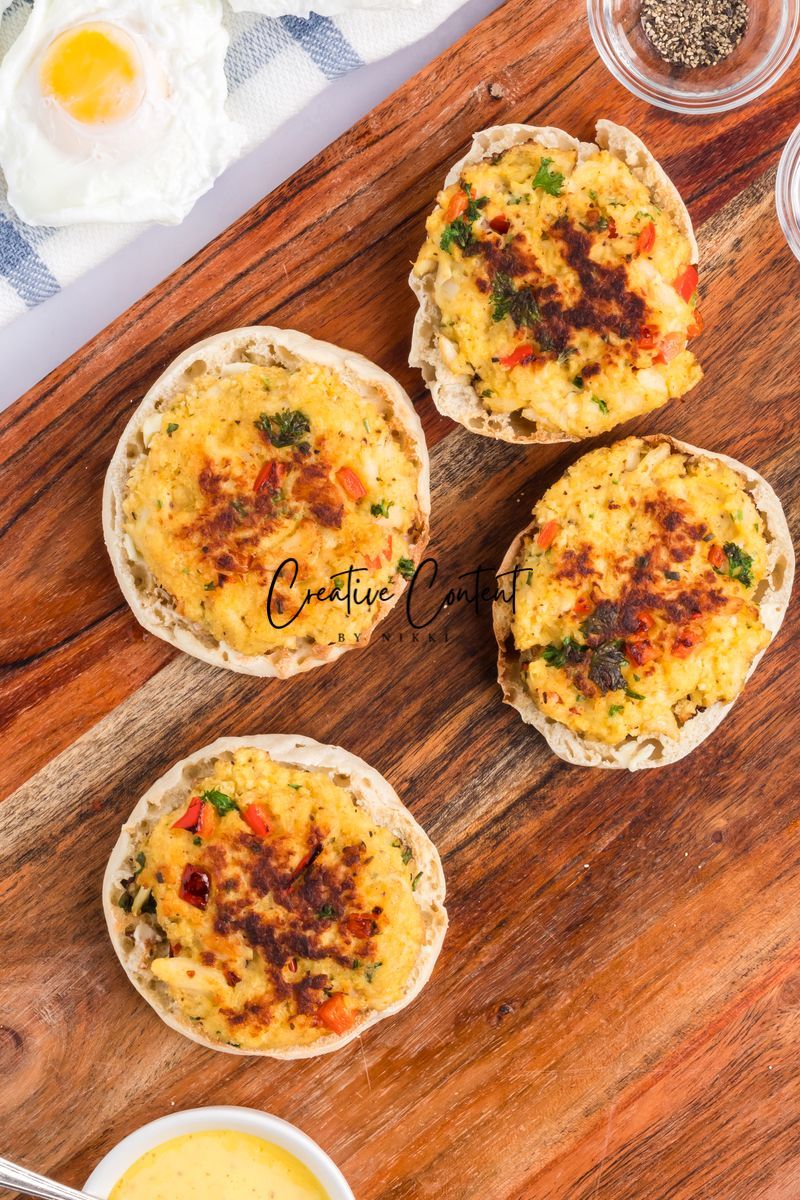 Crab Cakes Eggs Benedict - (3 recipes) Exclusive
