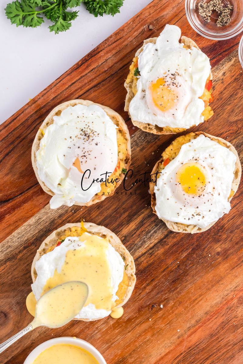 Crab Cakes Eggs Benedict - (3 recipes) Exclusive