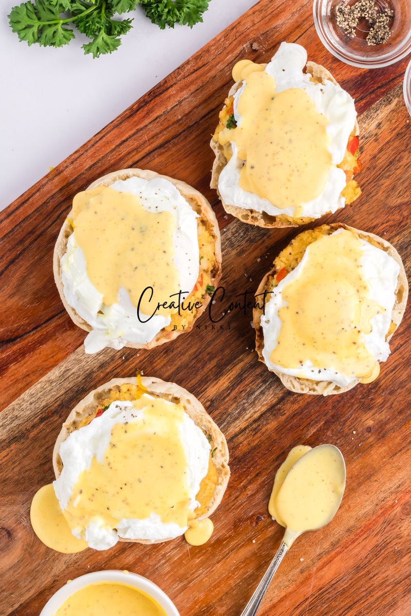 Crab Cakes Eggs Benedict - (3 recipes) Exclusive