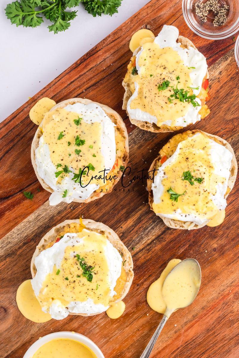 Crab Cakes Eggs Benedict - (3 recipes) Exclusive