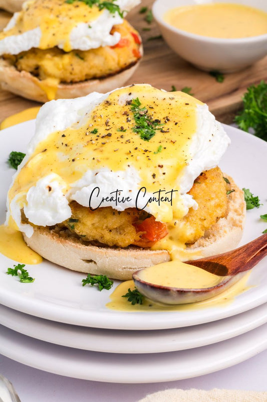 Crab Cakes Eggs Benedict - (3 recipes) Exclusive