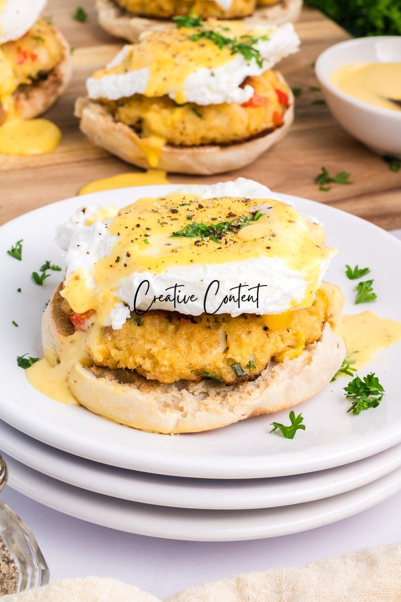 Crab Cakes Eggs Benedict - (3 recipes) Exclusive