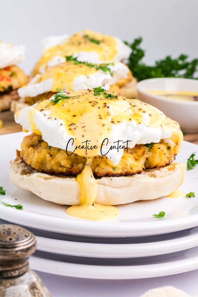 Crab Cakes Eggs Benedict - (3 recipes) Exclusive