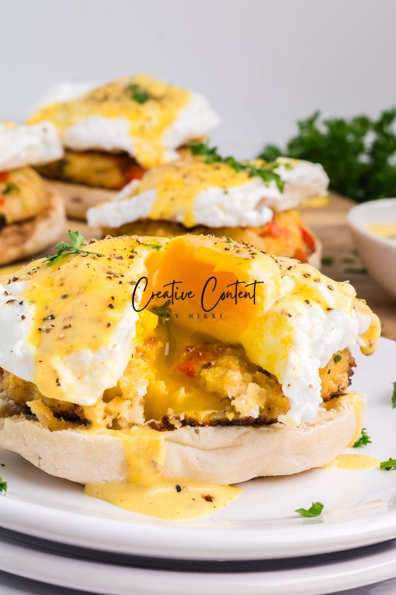 Crab Cakes Eggs Benedict - (3 recipes) Exclusive