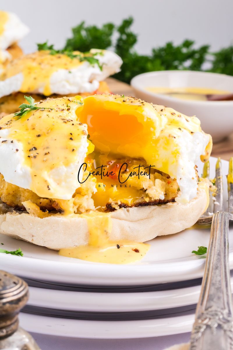 Crab Cakes Eggs Benedict - (3 recipes) Exclusive