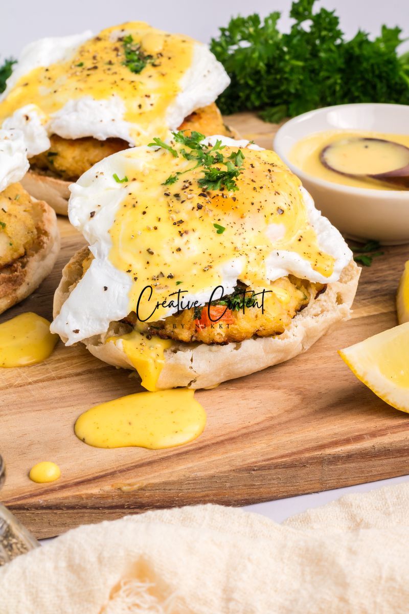 Crab Cakes Eggs Benedict - (3 recipes) Exclusive