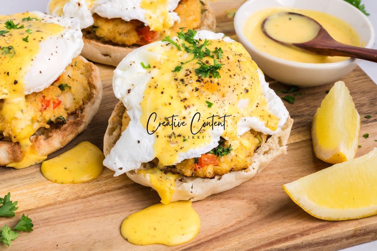 Crab Cakes Eggs Benedict - (3 recipes) Exclusive