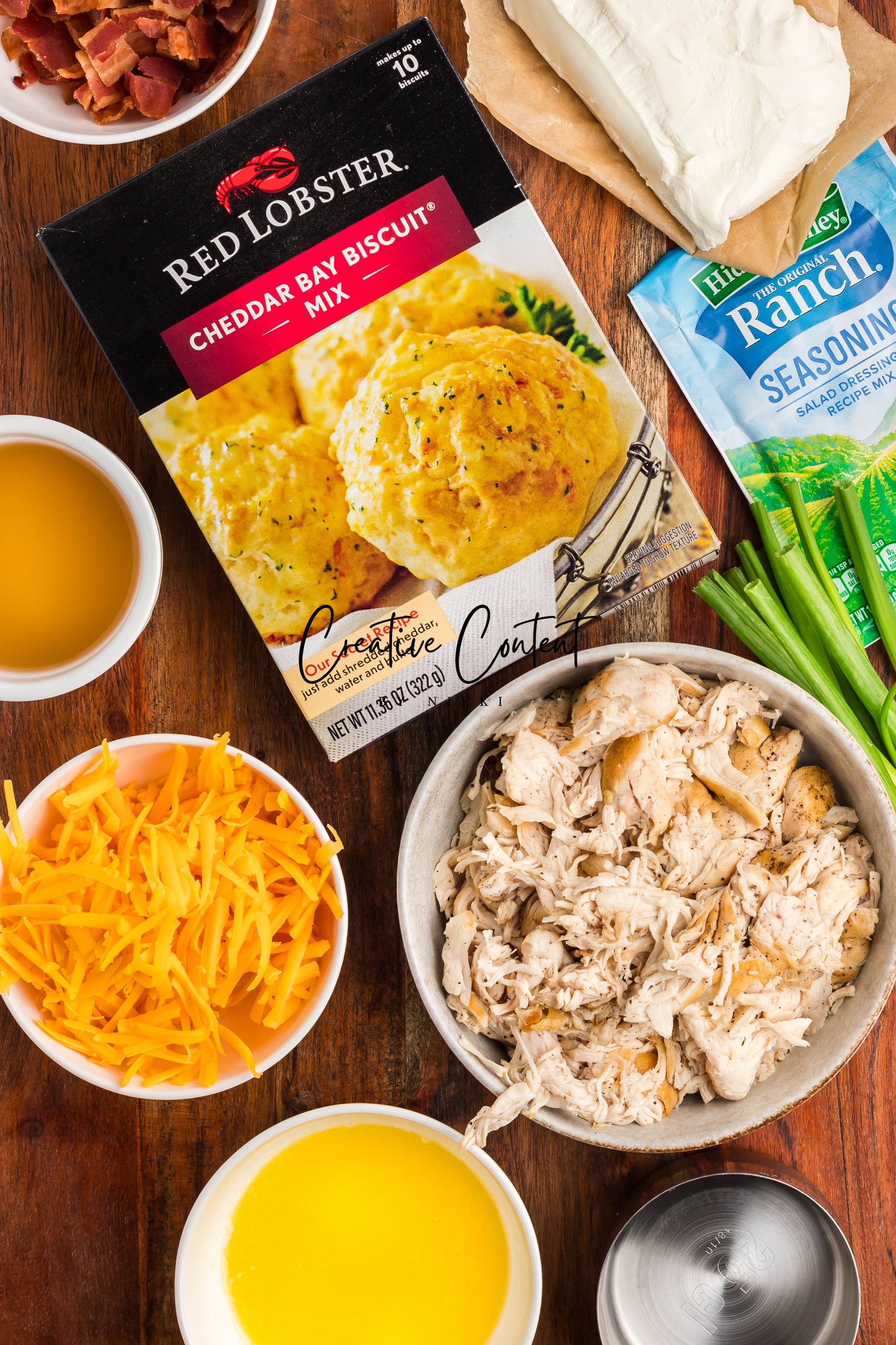 Crack Chicken Soup with Cheddar Bay Biscuit Topping - Exclusive