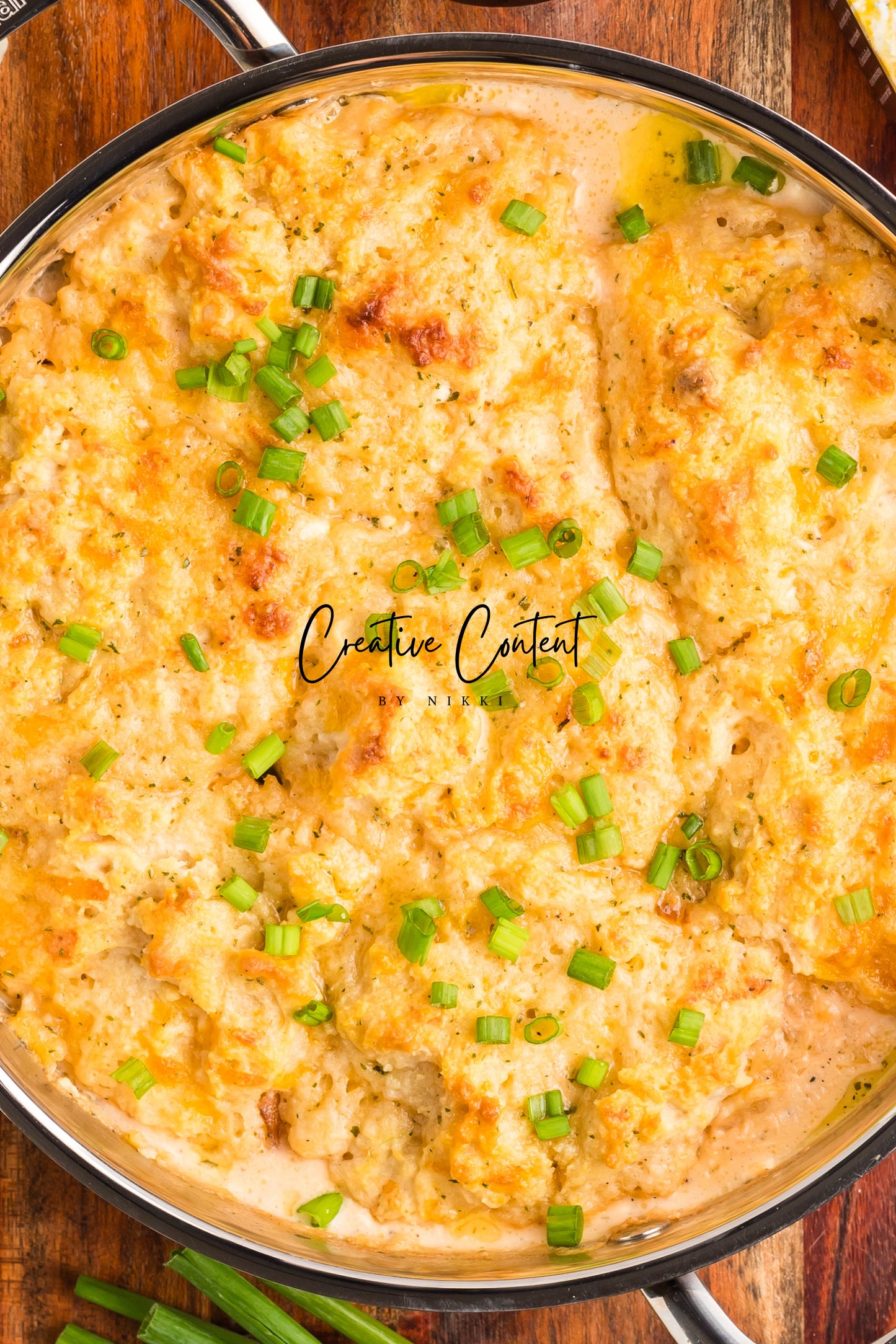 Crack Chicken Soup with Cheddar Bay Biscuit Topping - Exclusive