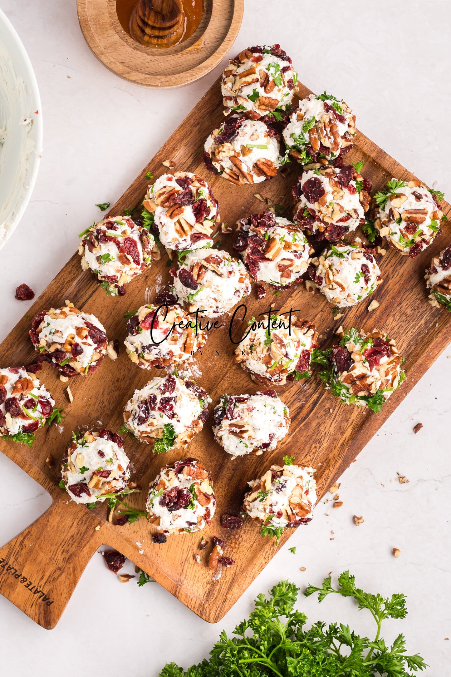 Cranberry Goat Cheese Balls - Set 1 of 2