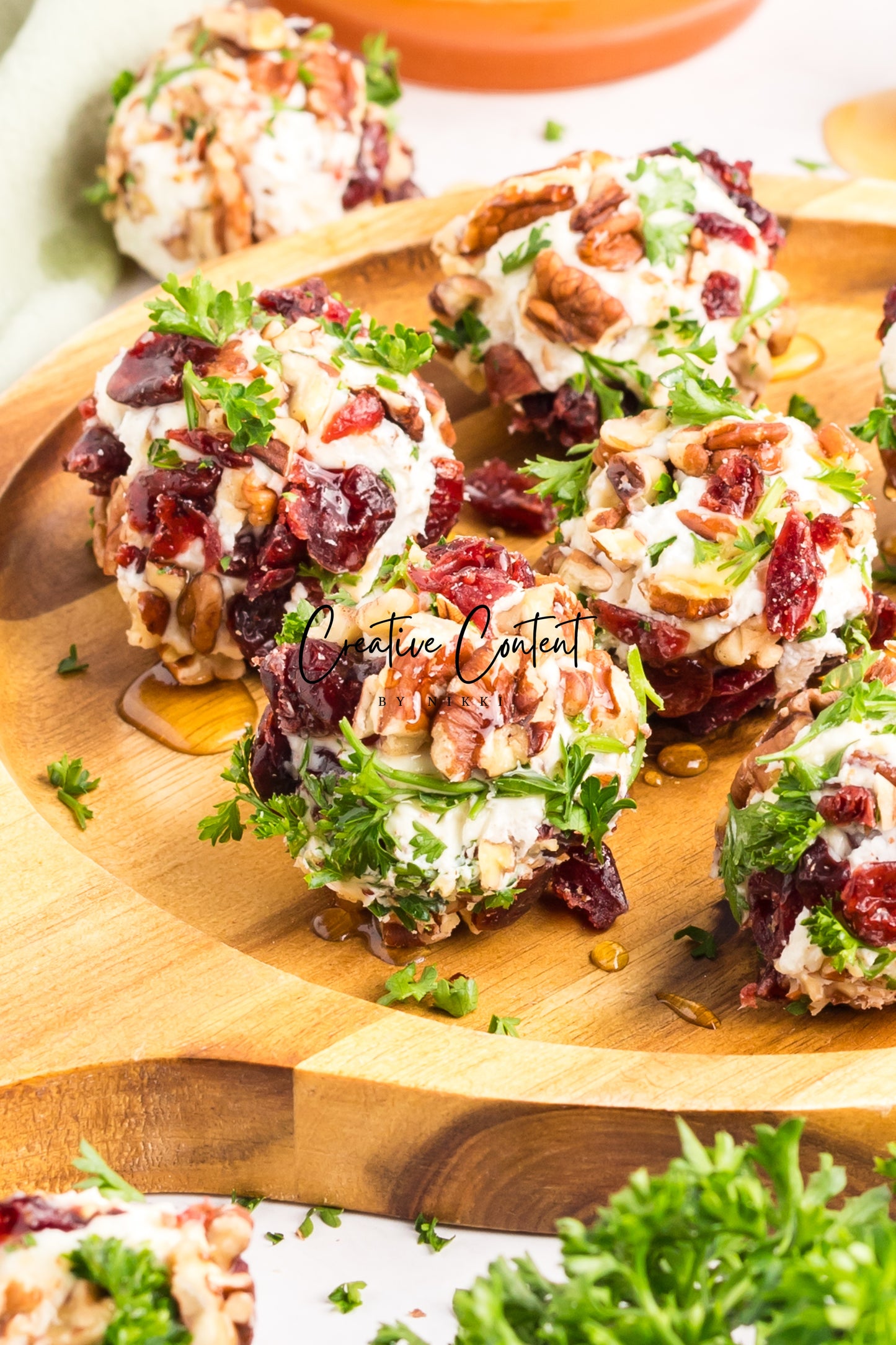Cranberry Goat Cheese Balls - Set 1 of 2
