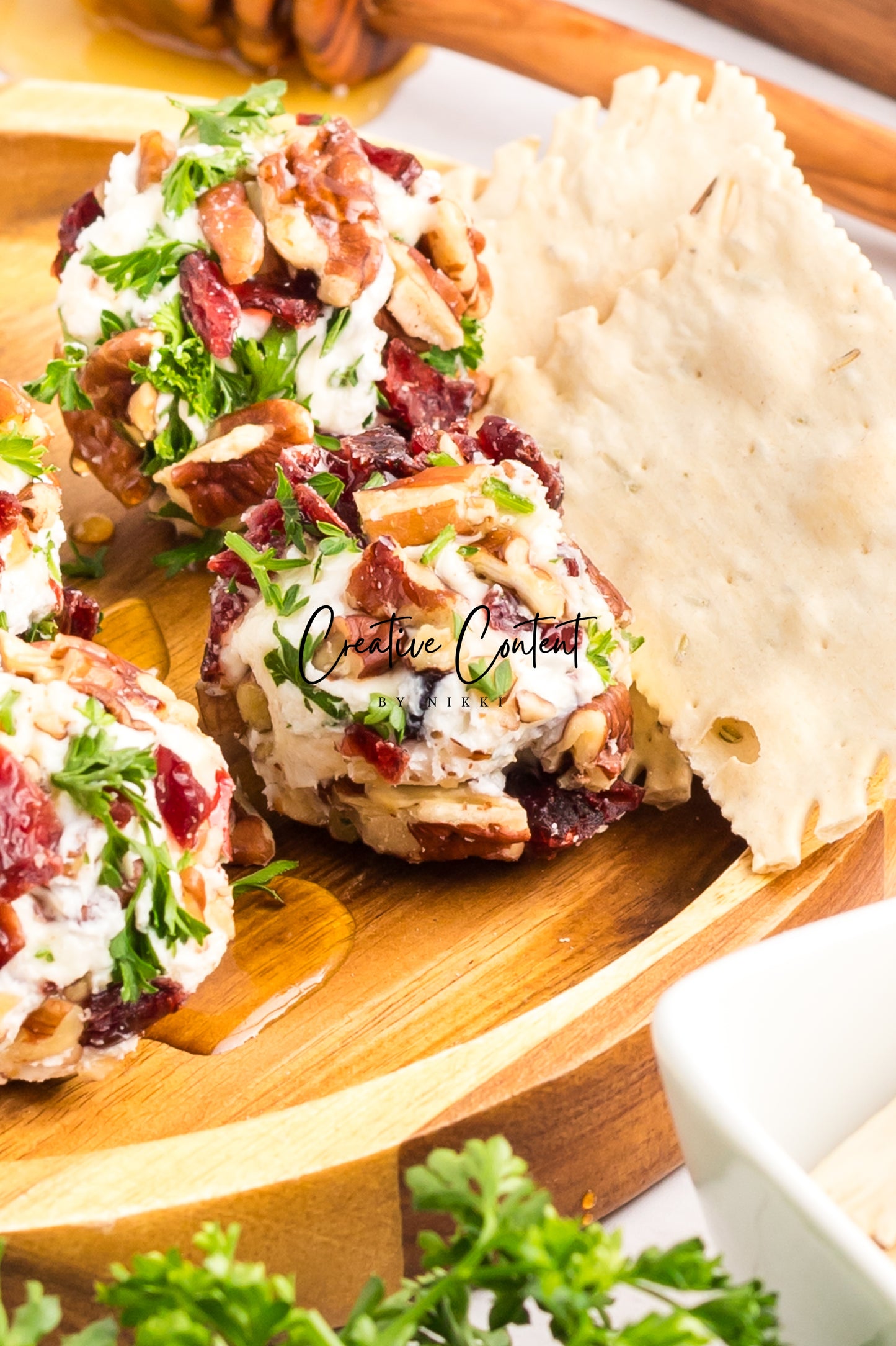 Cranberry Goat Cheese Balls - Set 1 of 2
