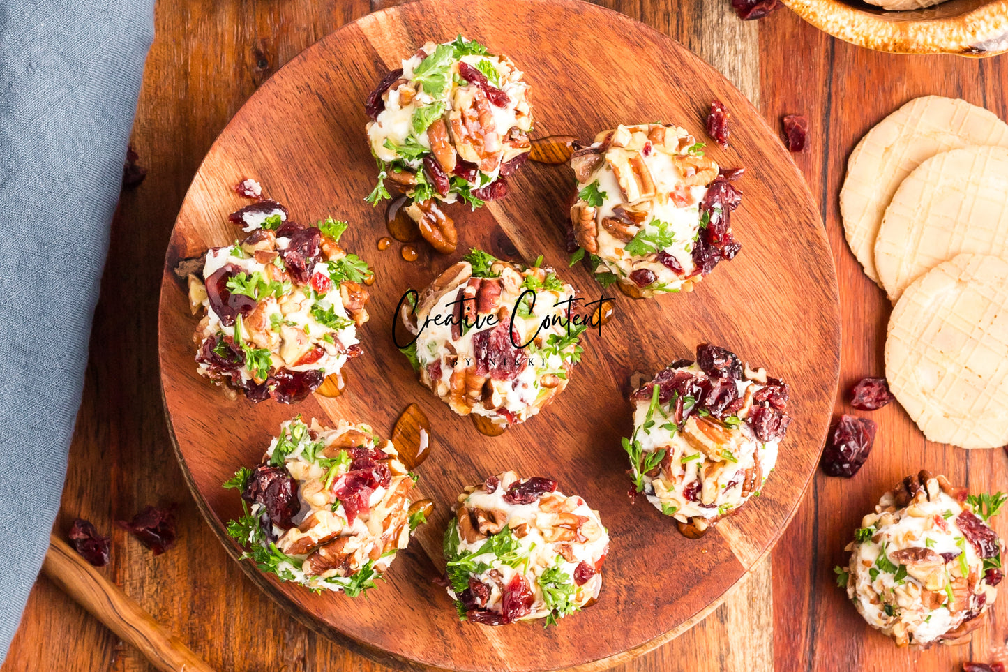 Cranberry Goat Cheese Balls - Set 2 of 2