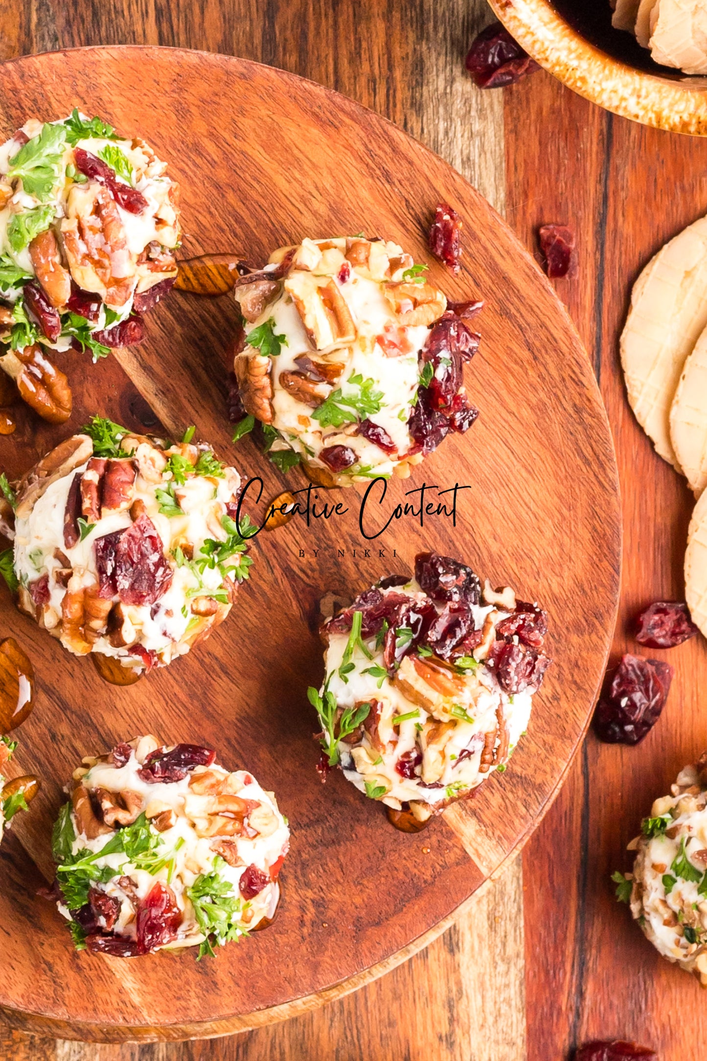Cranberry Goat Cheese Balls - Set 2 of 2