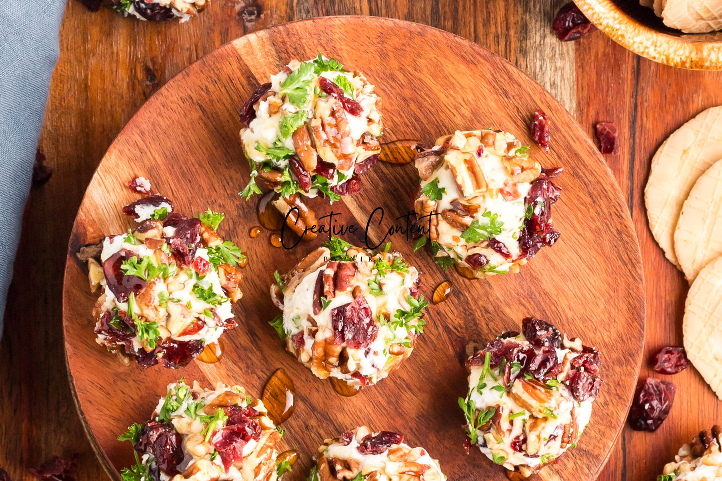 Cranberry Goat Cheese Balls - Set 2 of 2