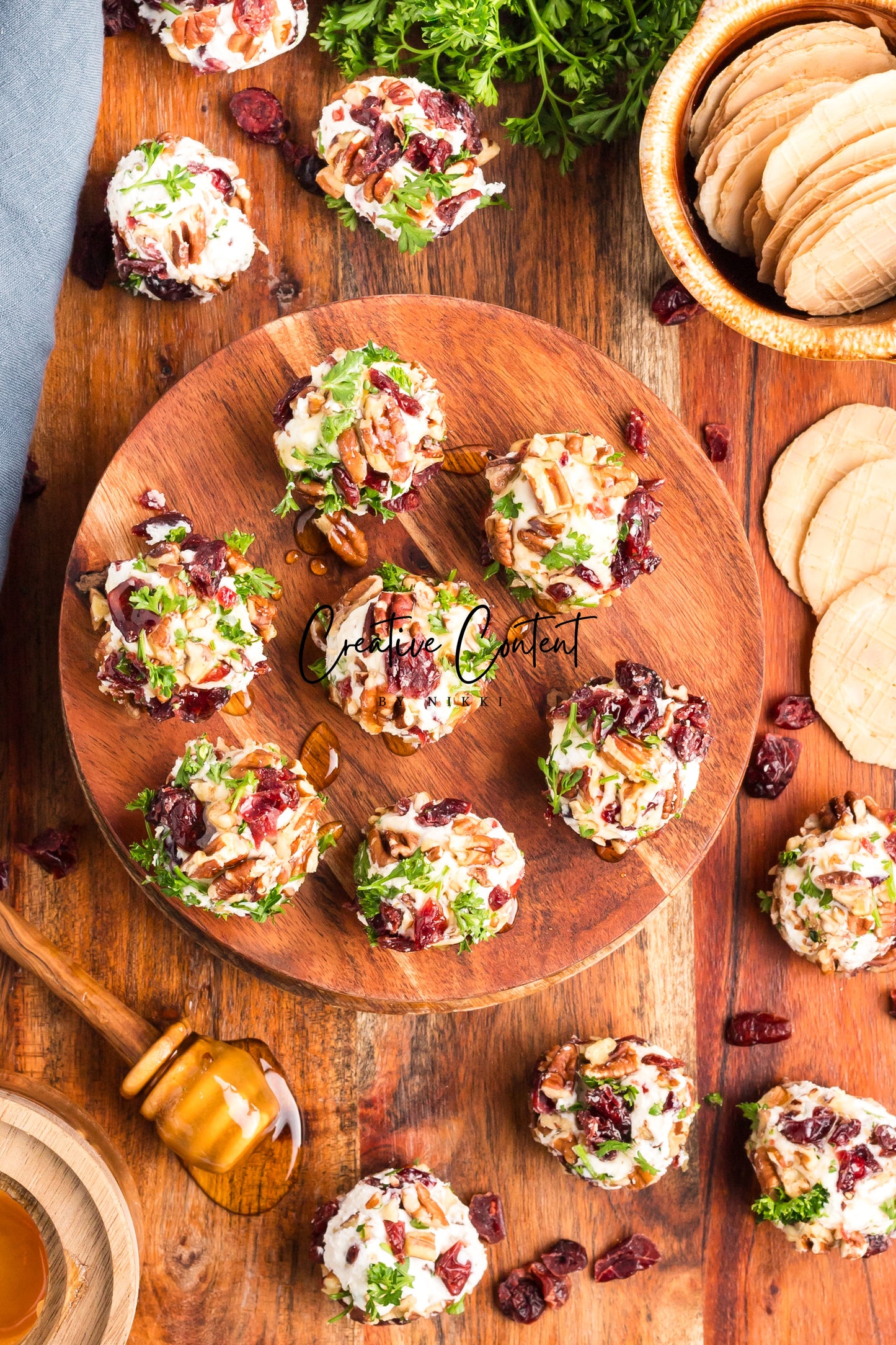 Cranberry Goat Cheese Balls - Set 2 of 2