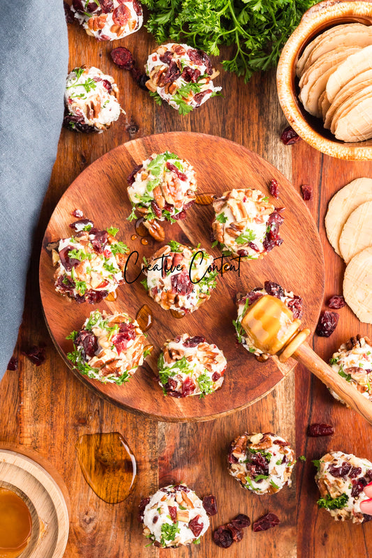 Cranberry Goat Cheese Balls - Set 2 of 2
