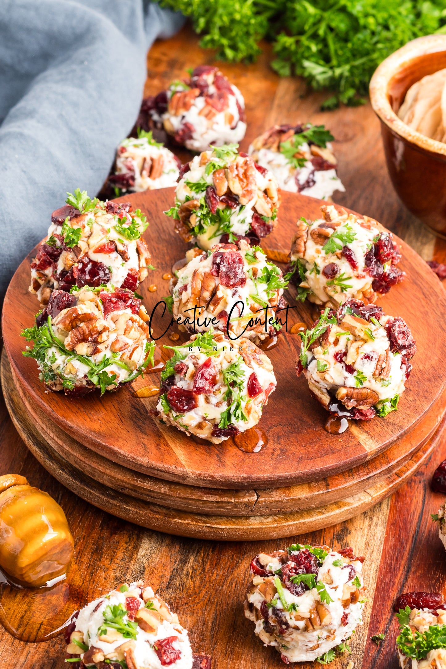 Cranberry Goat Cheese Balls - Set 2 of 2