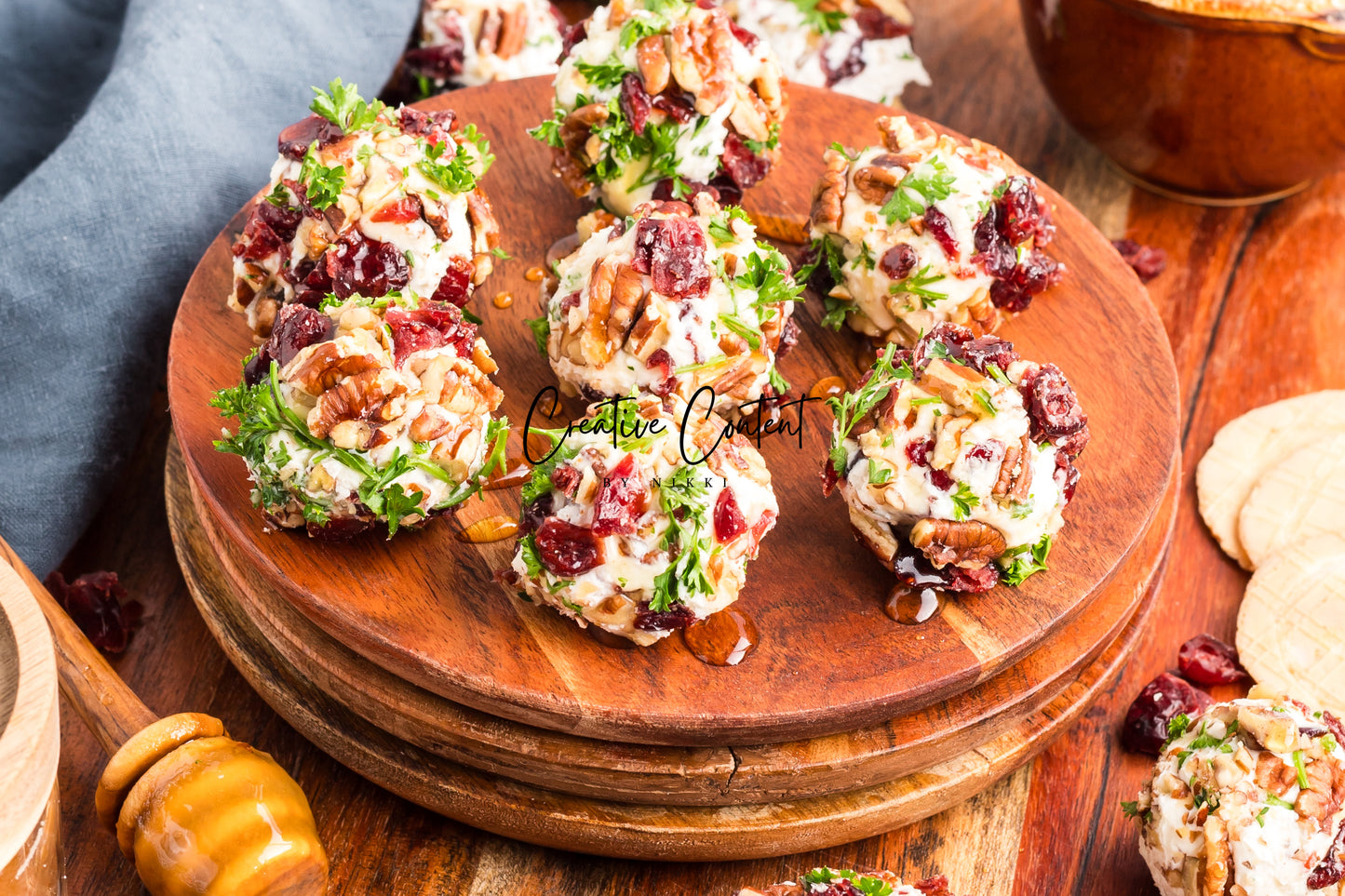 Cranberry Goat Cheese Balls - Set 2 of 2