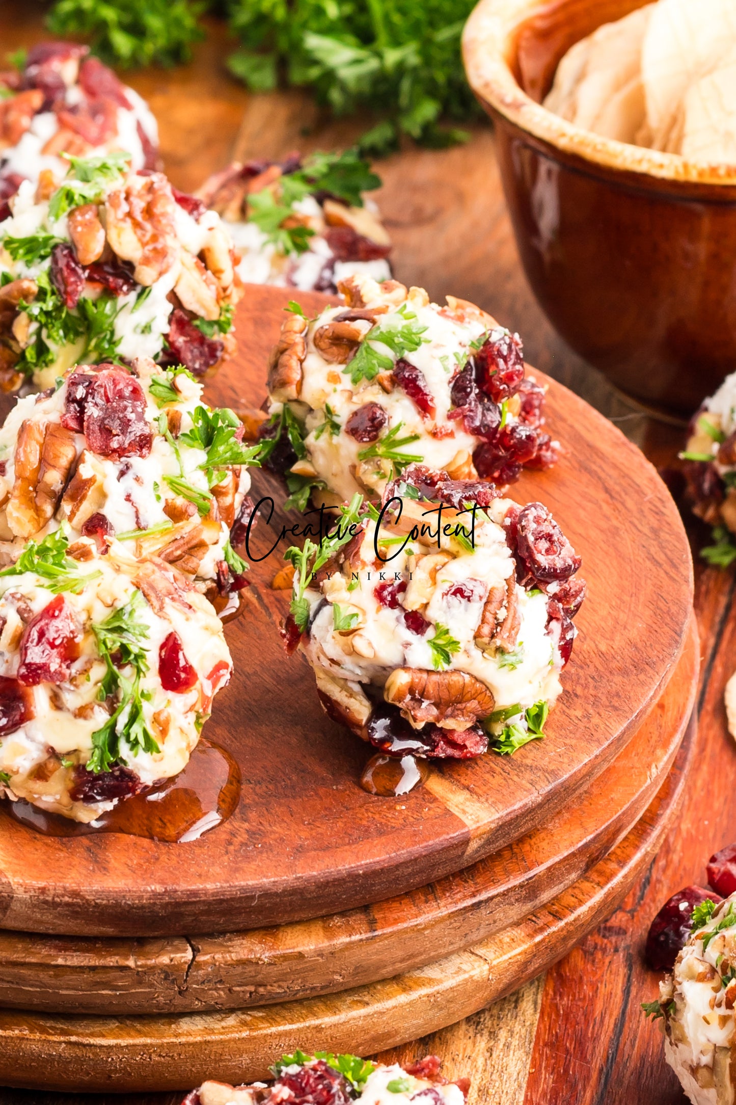 Cranberry Goat Cheese Balls - Set 2 of 2