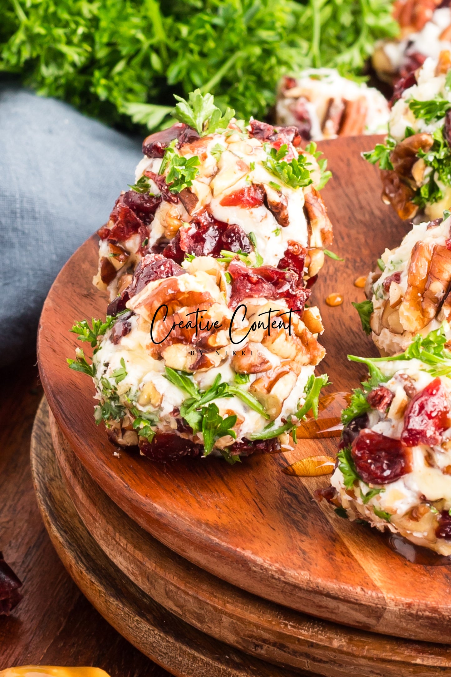 Cranberry Goat Cheese Balls - Set 2 of 2
