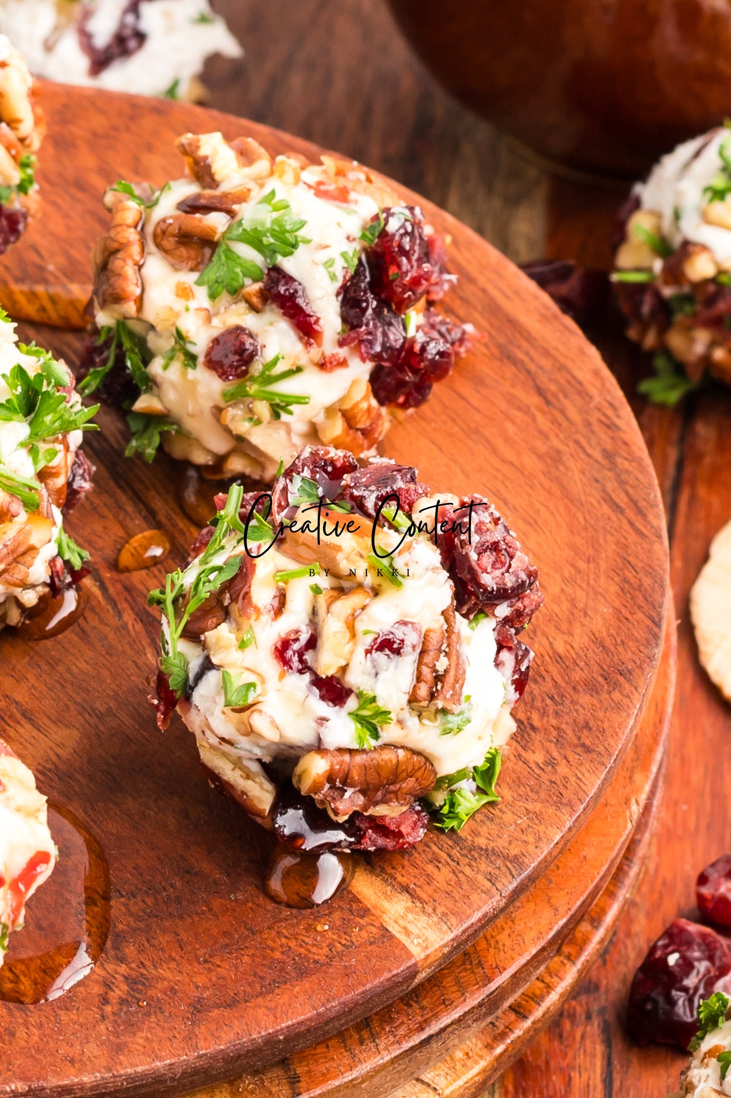 Cranberry Goat Cheese Balls - Set 2 of 2