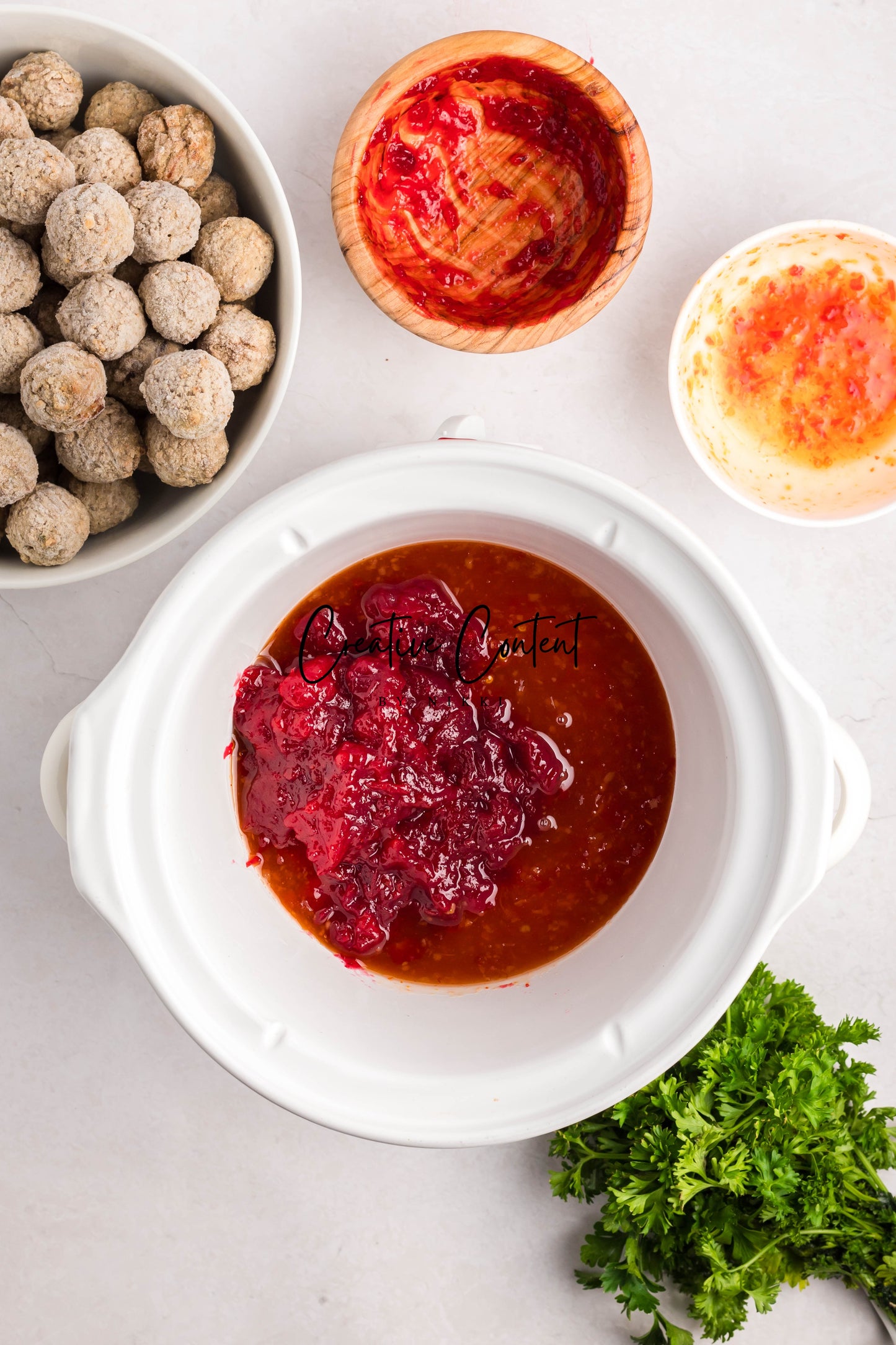 Cranberry Meatballs - Set 2 of 2
