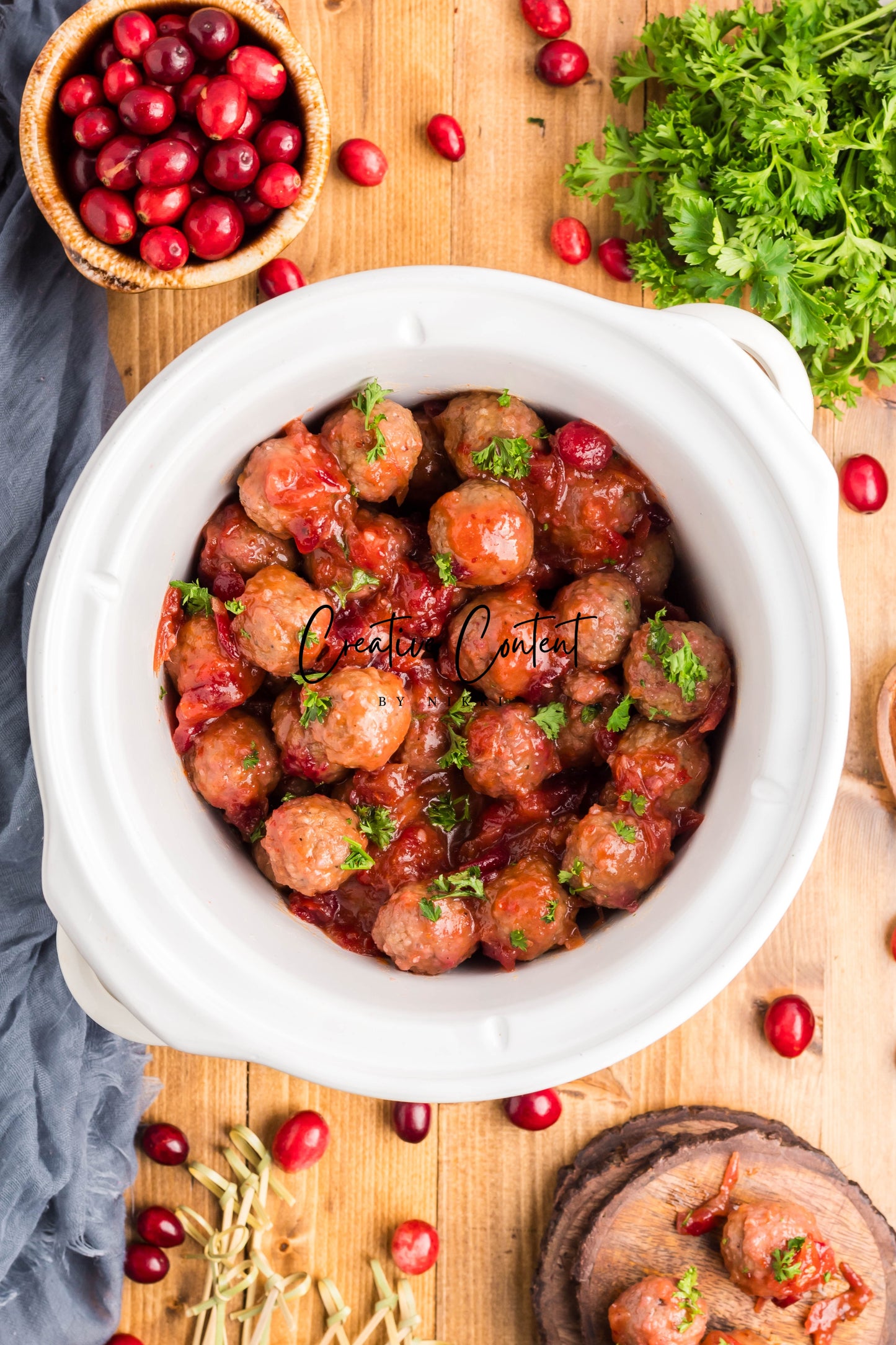 Cranberry Meatballs - Set 2 of 2