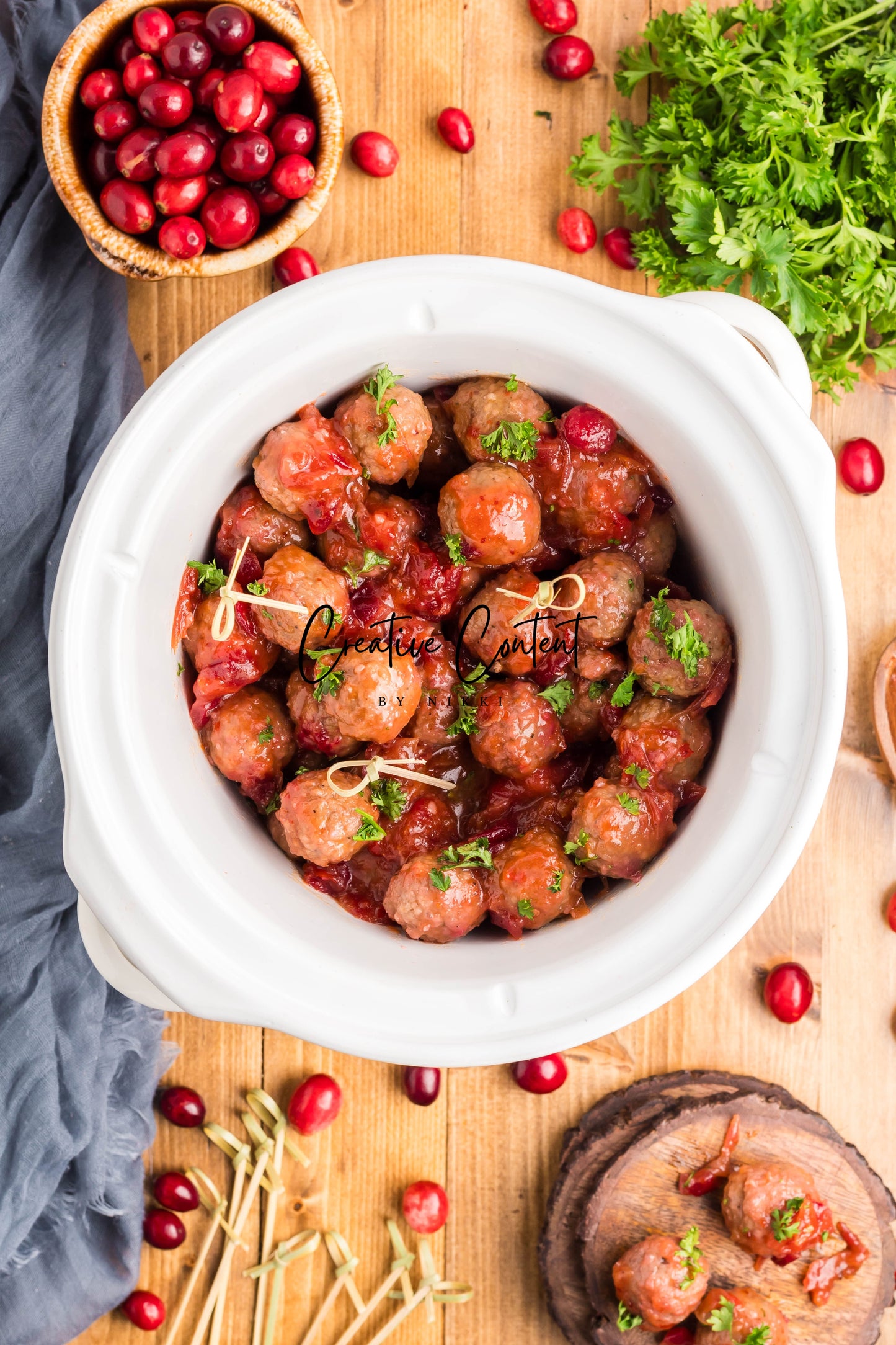 Cranberry Meatballs - Set 2 of 2