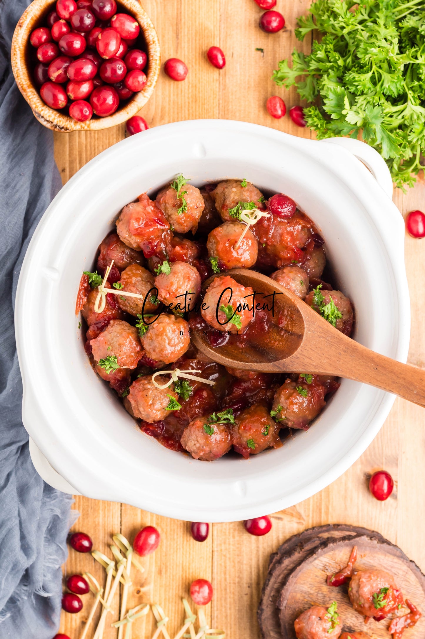 Cranberry Meatballs - Set 2 of 2