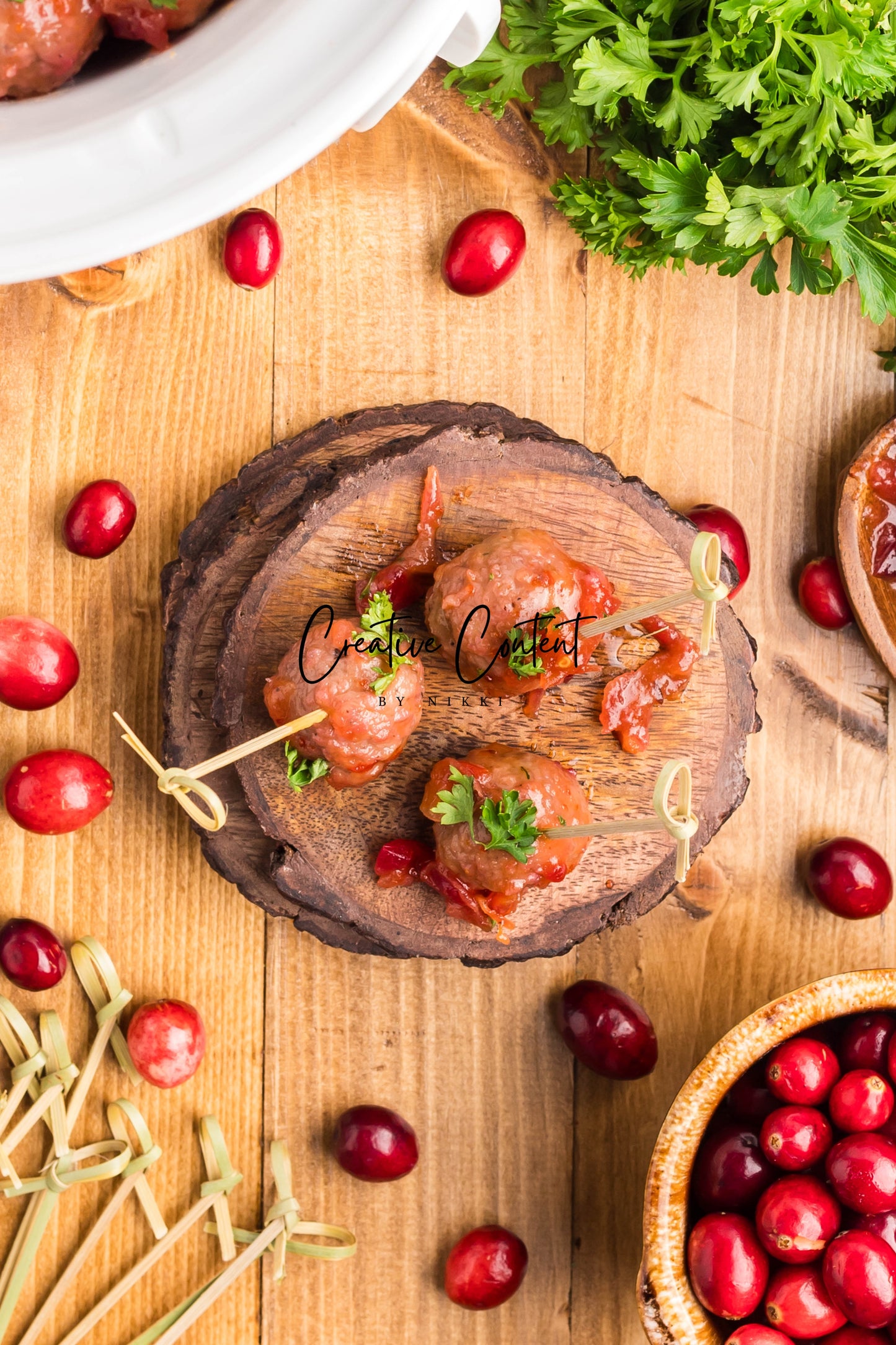 Cranberry Meatballs - Set 2 of 2