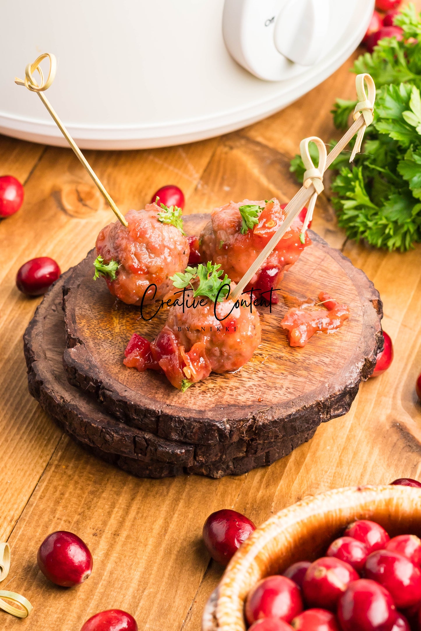 Cranberry Meatballs - Set 2 of 2