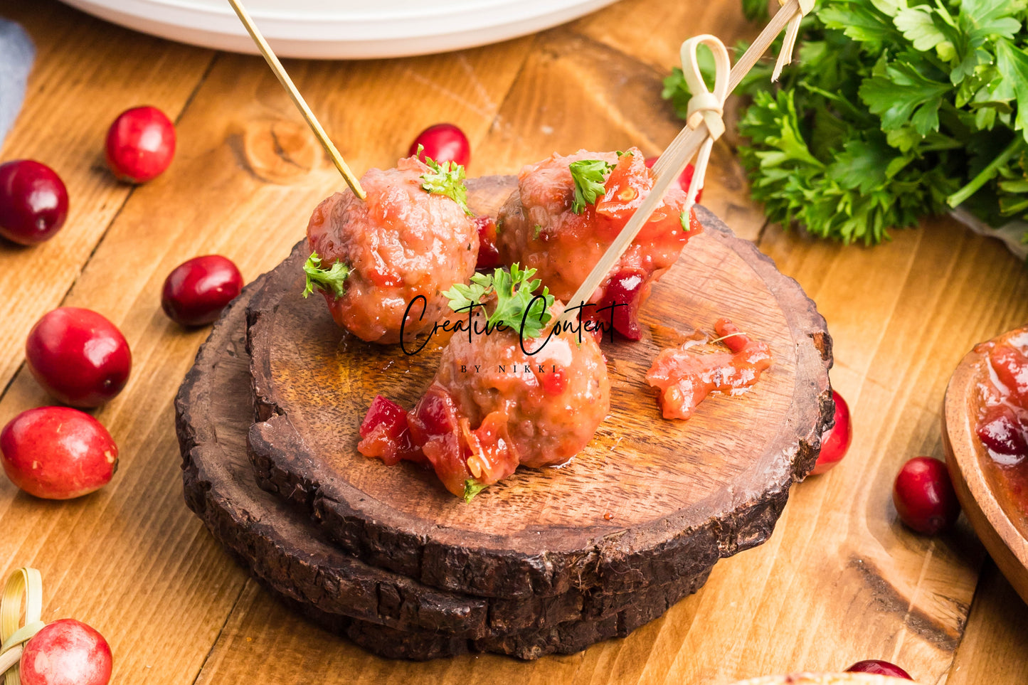 Cranberry Meatballs - Set 2 of 2