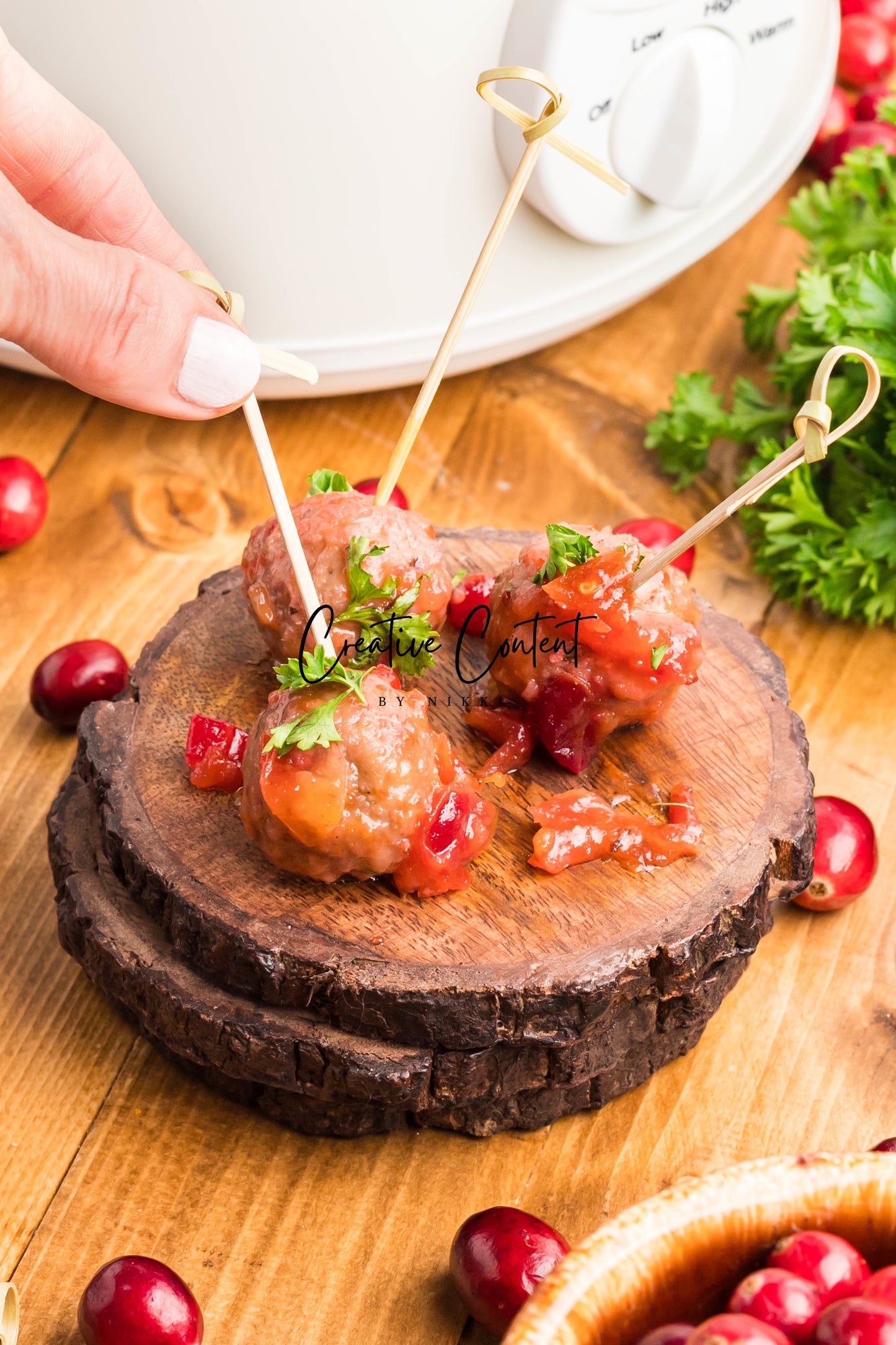 Cranberry Meatballs - Set 2 of 2