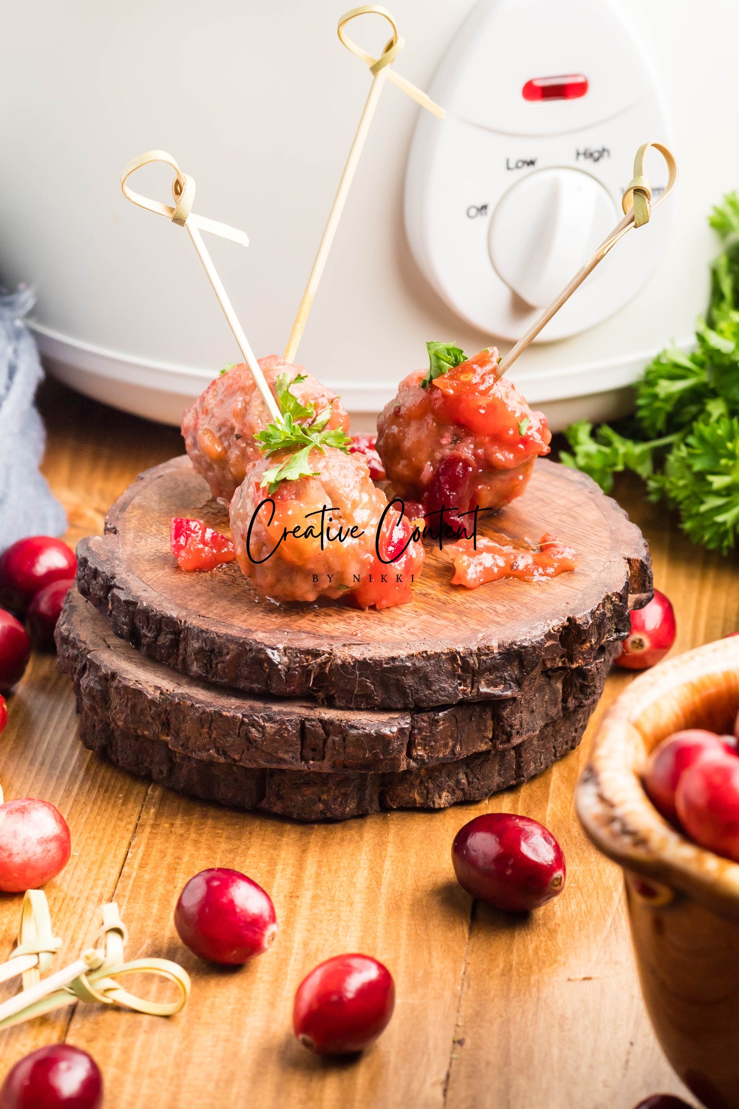 Cranberry Meatballs - Set 2 of 2