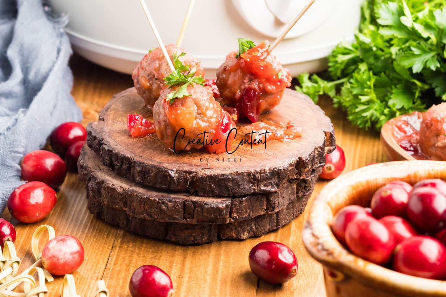 Cranberry Meatballs - Set 2 of 2
