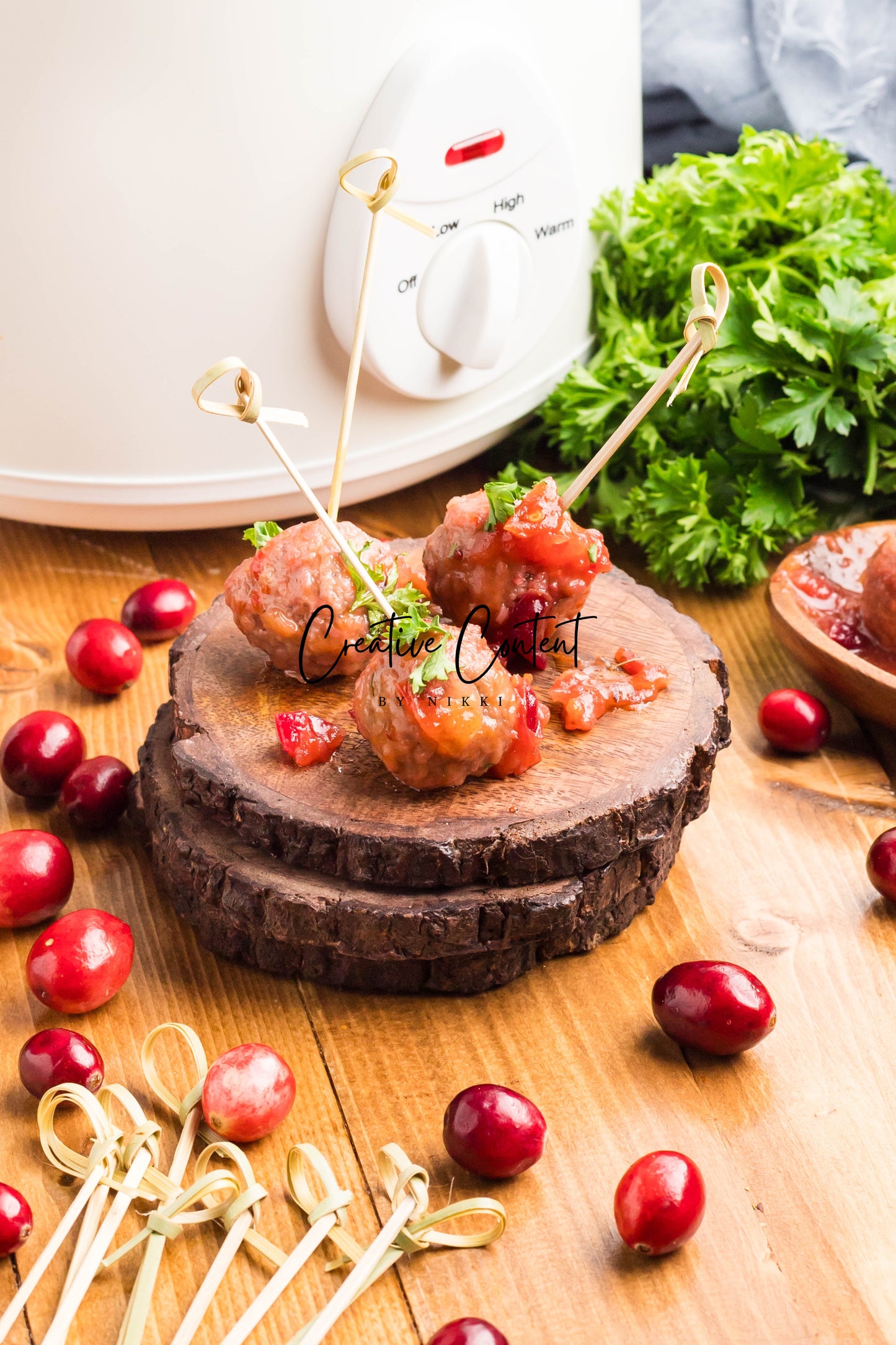 Cranberry Meatballs - Set 2 of 2
