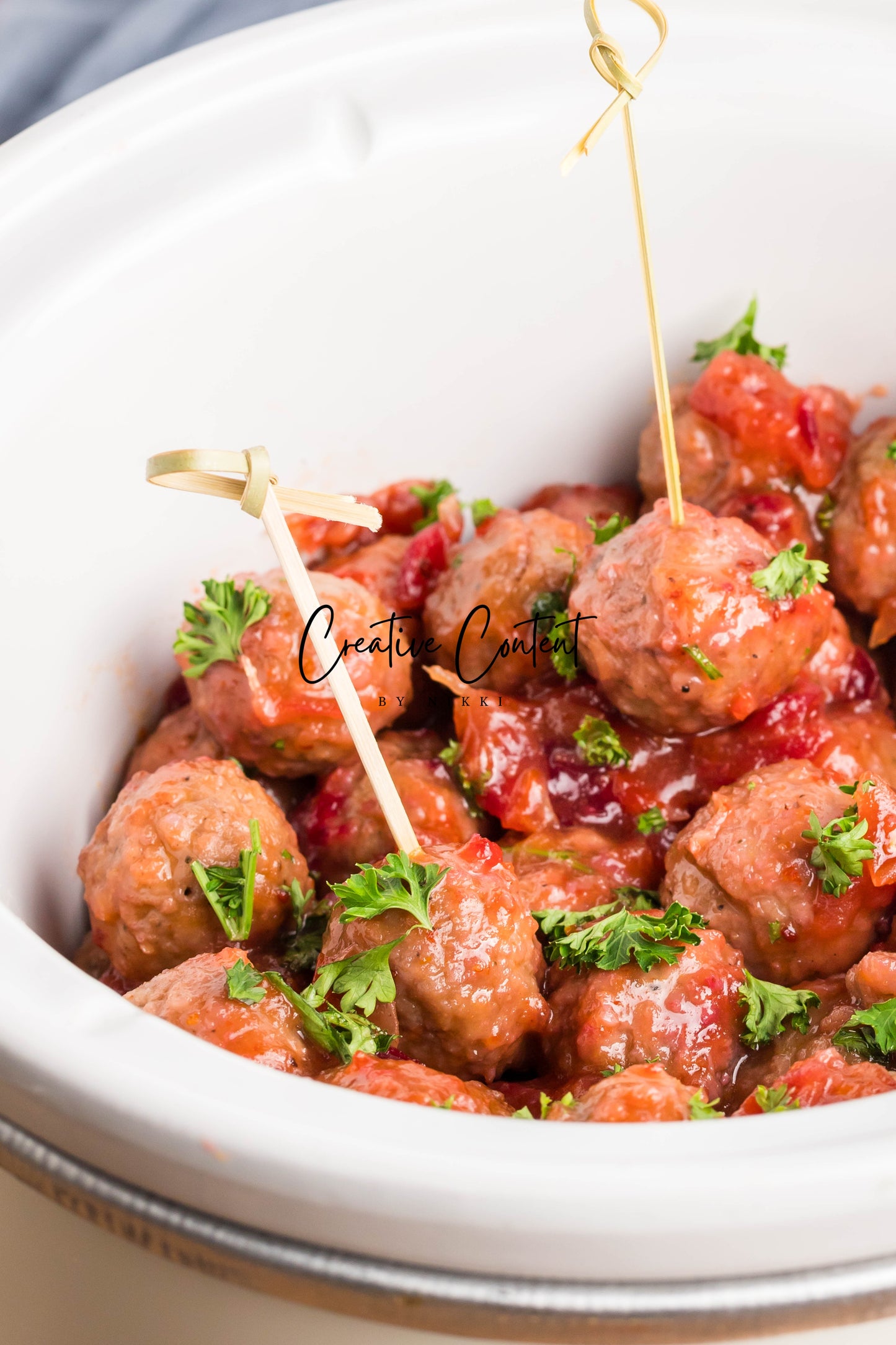 Cranberry Meatballs - Set 2 of 2