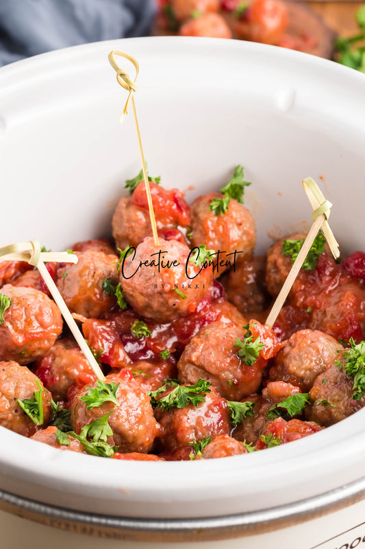 Cranberry Meatballs - Set 2 of 2
