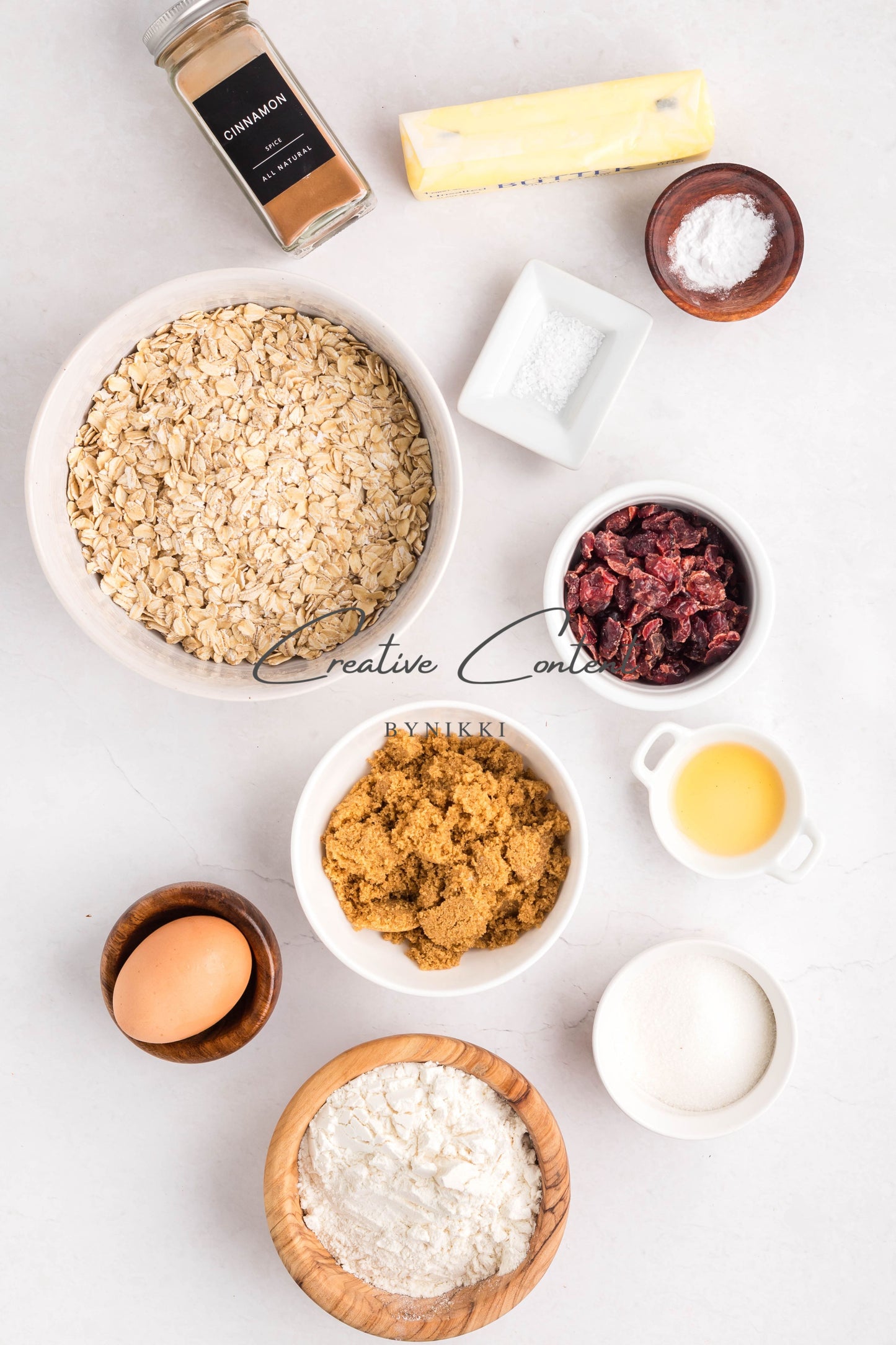 Cranberry Oatmeal Cookies - Set 1 of 2