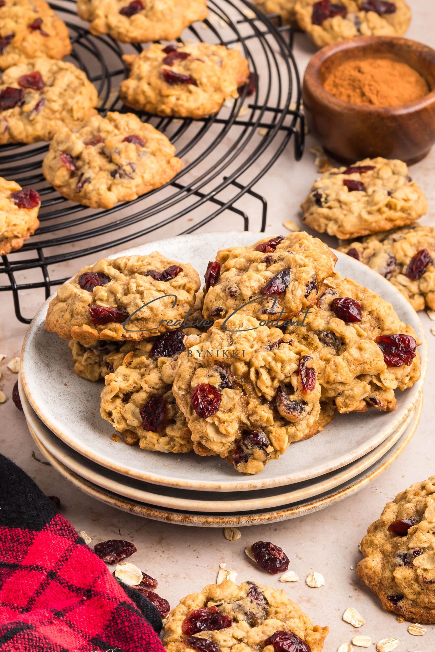 Cranberry Oatmeal Cookies - Set 2 of 2