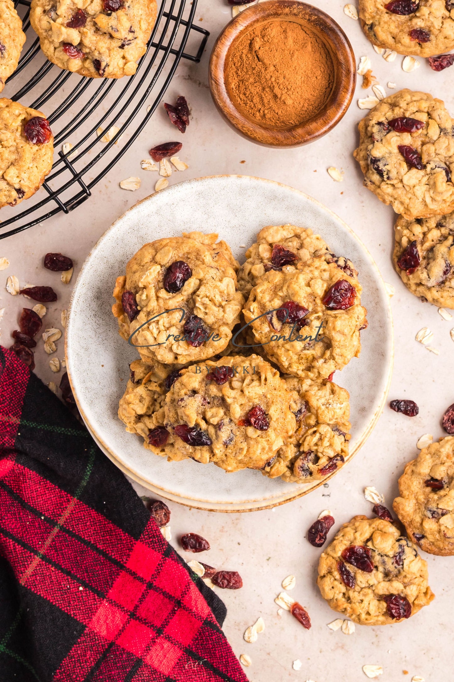 Cranberry Oatmeal Cookies - Set 2 of 2