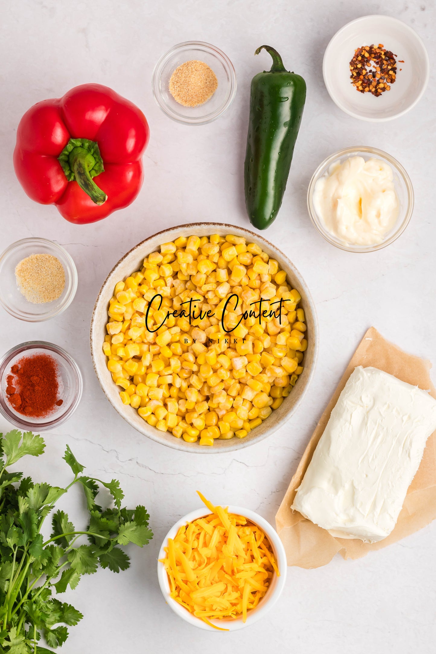 Cream Cheese Corn Dip - Set 1 of 2