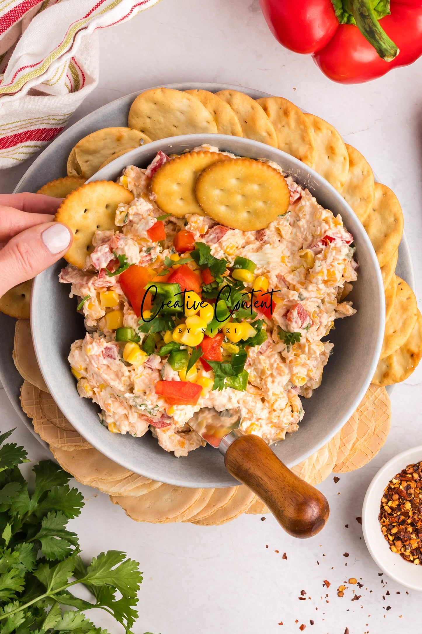 Cream Cheese Corn Dip - Set 1 of 2