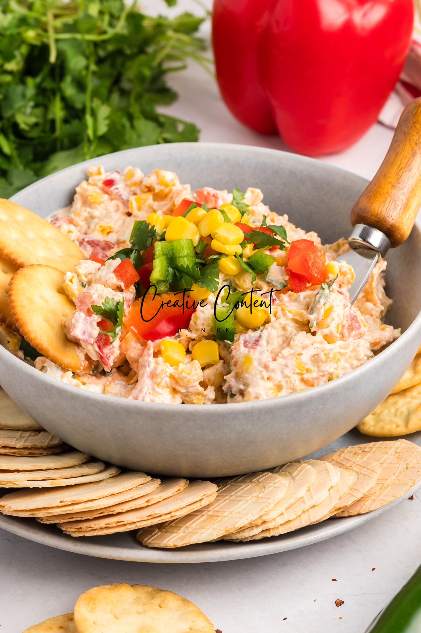 Cream Cheese Corn Dip - Set 1 of 2